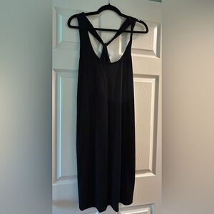 Old Navy black knit dress. Medium tall. No tags but never worn.